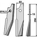 Rotary tine, right model