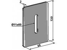 Scraper for packer rolls