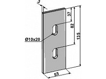 Scraper for packer rolls