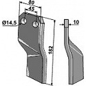 Rotary tine - left model