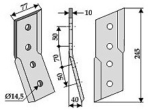 Trencher blade