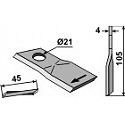 Rotary mower blade