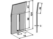 Scraper for packer rolls