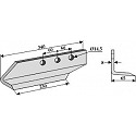 Messer für Grabenfräse