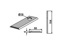 Rotary mower blade