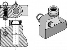 Hankmo outside bearing - Sliding bearing