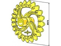 Crosskillring - Ř470mm