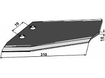 Replacement wings - typ Becker - reinforced model, left