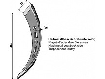 Point SK turned left, hard metal faced