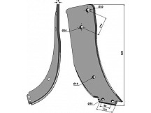 Subsoiling shank - right model