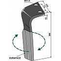 Tine for rotary harrows DURAFACE, right model