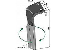 Kreiseleggenzinken DURAFACE, rechte Ausführung
