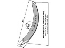 Twisted stubble point- left model