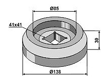 Flange intern Ř138
