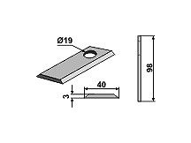 Rotary mower blade