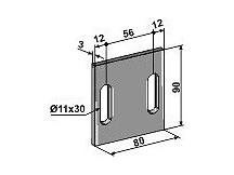 Scraper for packer rolls