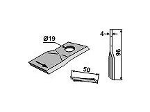 Rotary mower blade