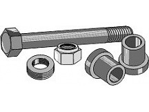 Schraubensatz - M16 x 1,5