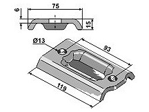 Ledger plate