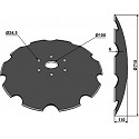 Notched disc - Ř710x6