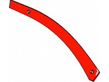 Moldboard slat - right